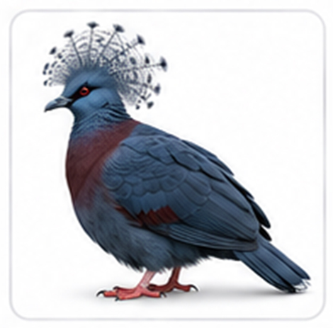 crowned pigeon