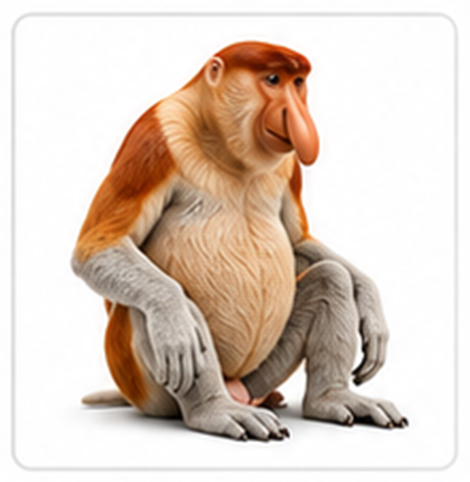 proboscis monkey