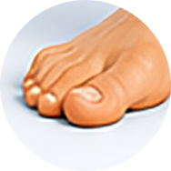 toes