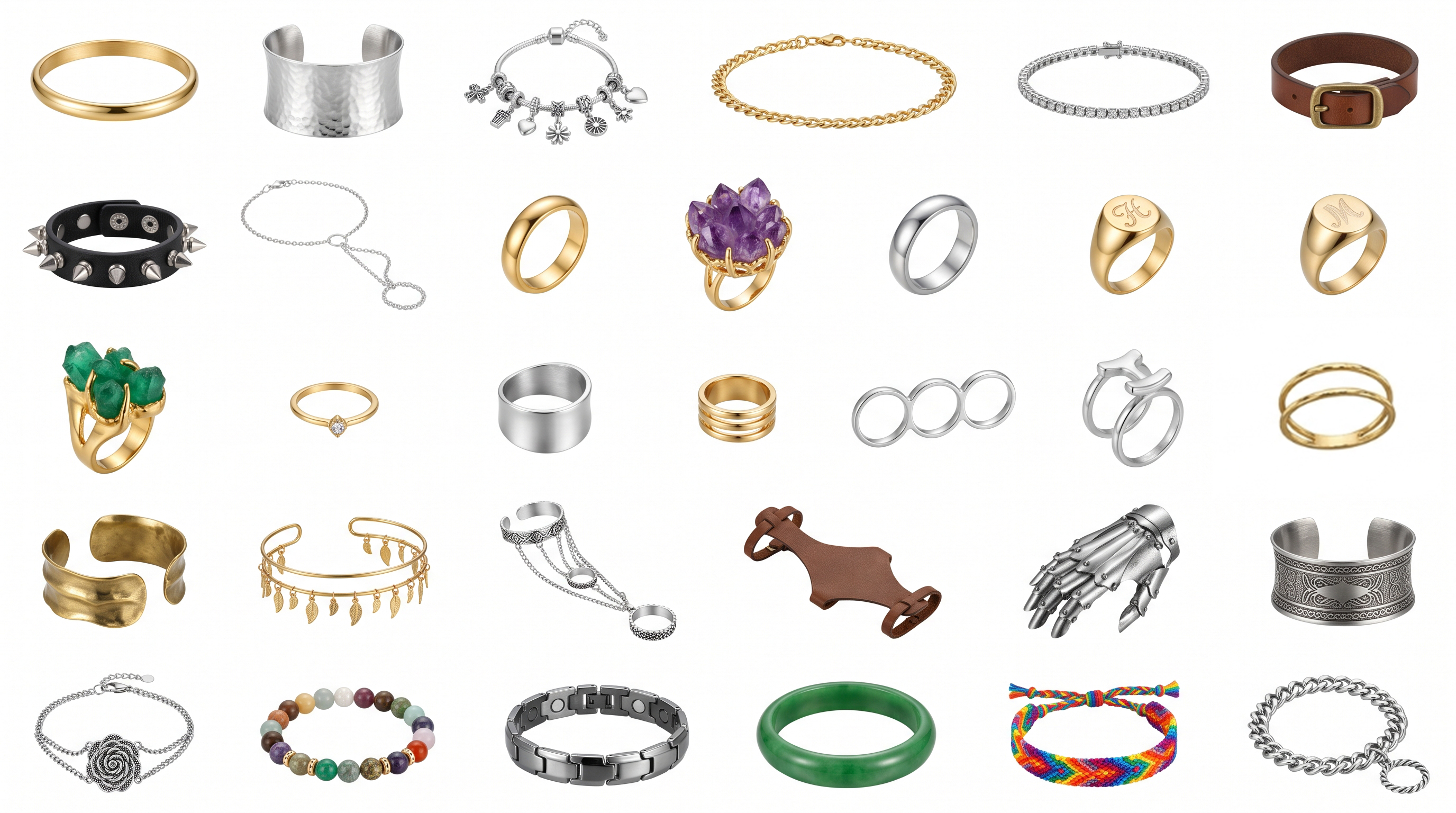 Hand and Wrist Jewelry