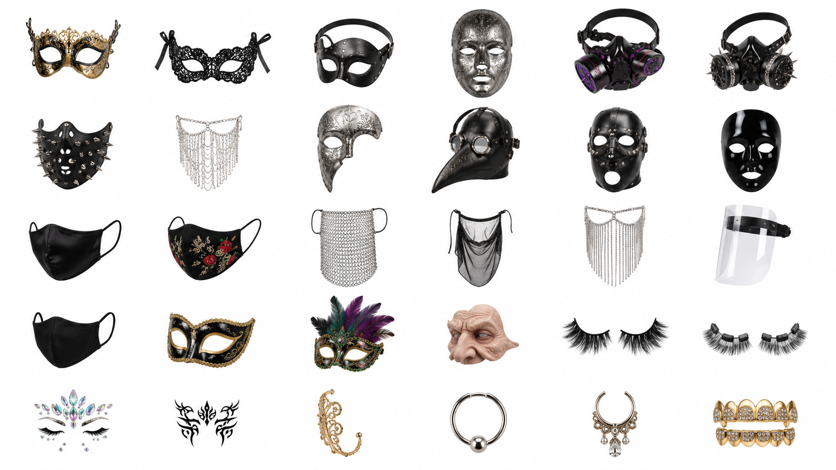 Face Accessories and Masks