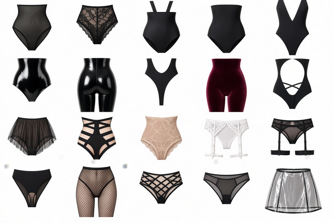 Spring and summer bottoms — set 4