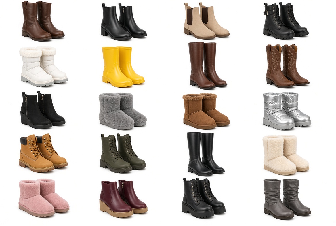 Boots and winter footwear