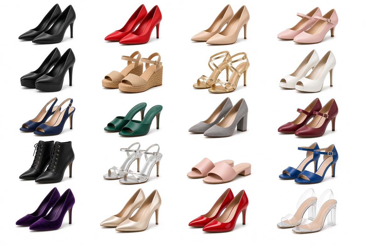 Heels and dress shoes