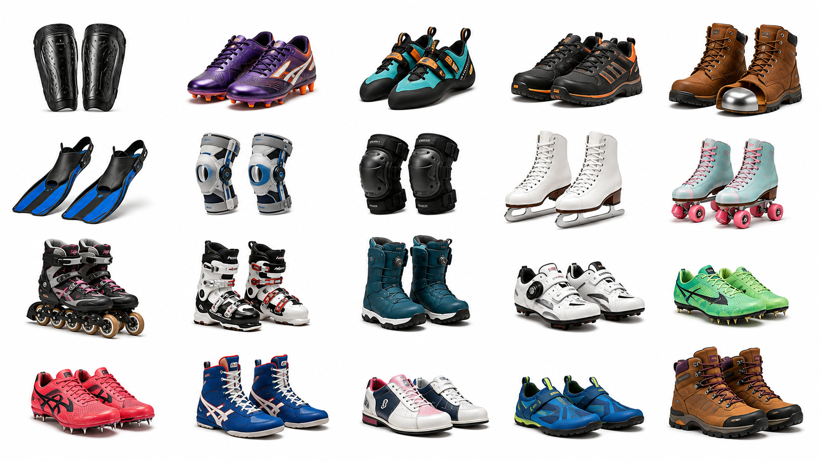 Sports and technical footwear