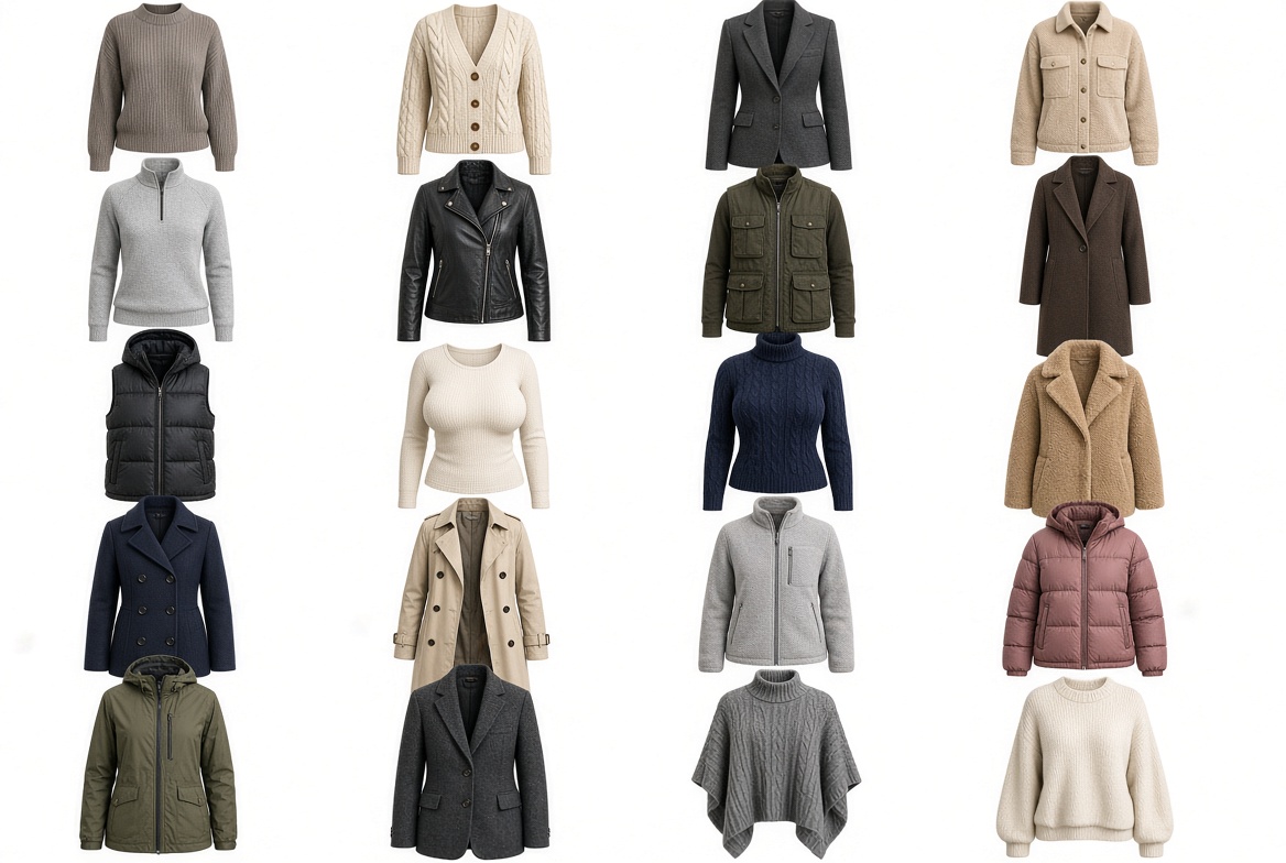 Fall and winter tops — set 5