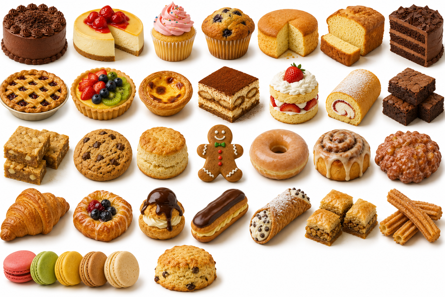 Cakes, Pies, Tarts & Baked Desserts — Desserts