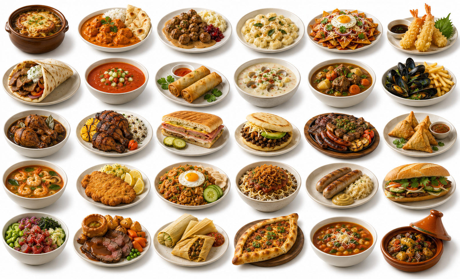 Signature Dishes & Iconic World Specialties - 2 — Dishes