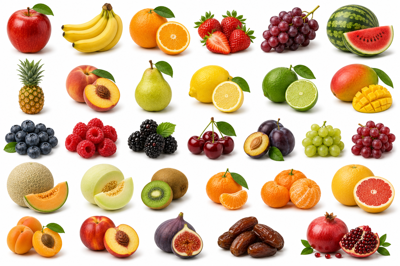 Everyday & Common Fruits — Fruits