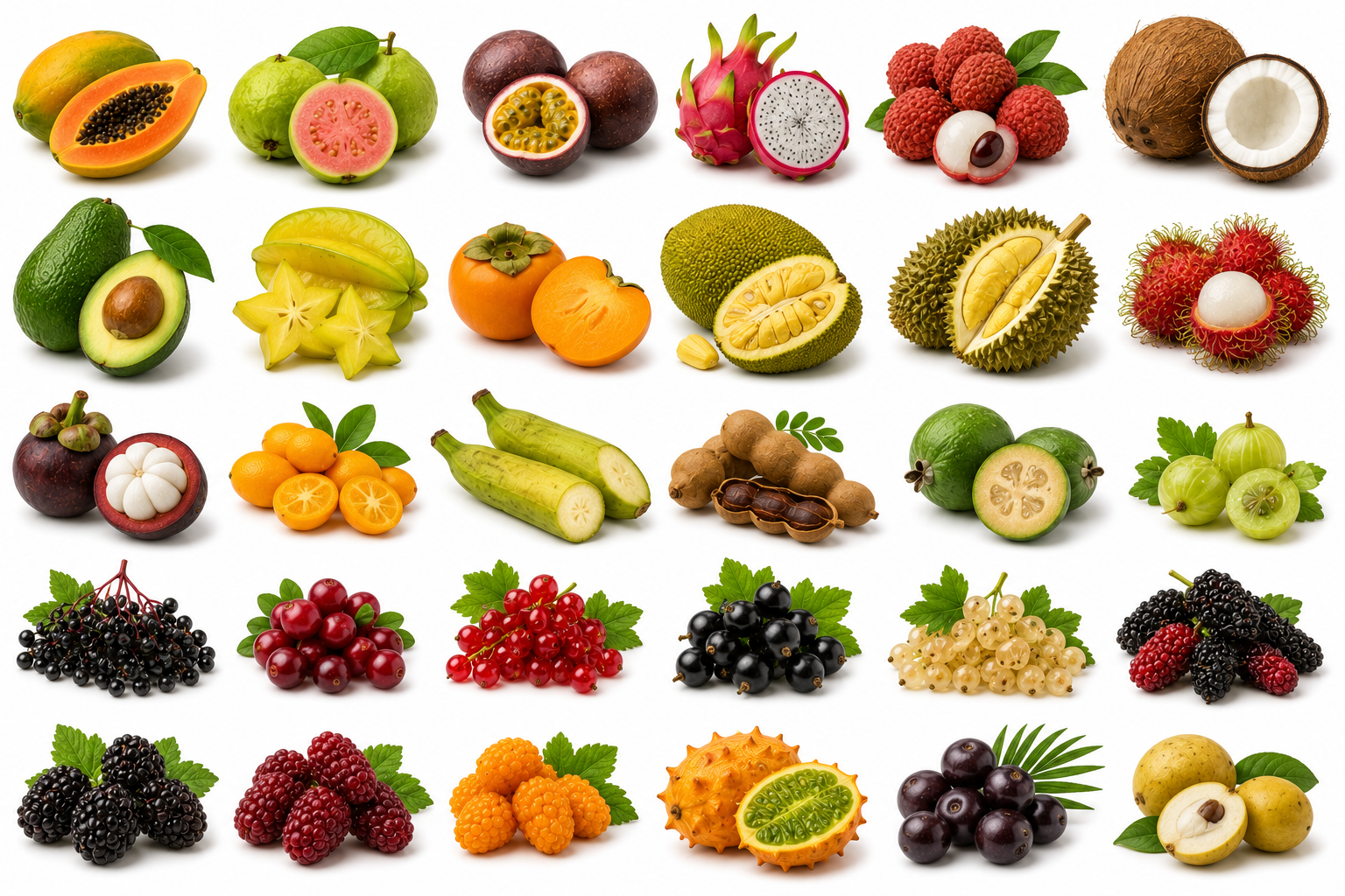 Tropical & Exotic Fruits — Fruits