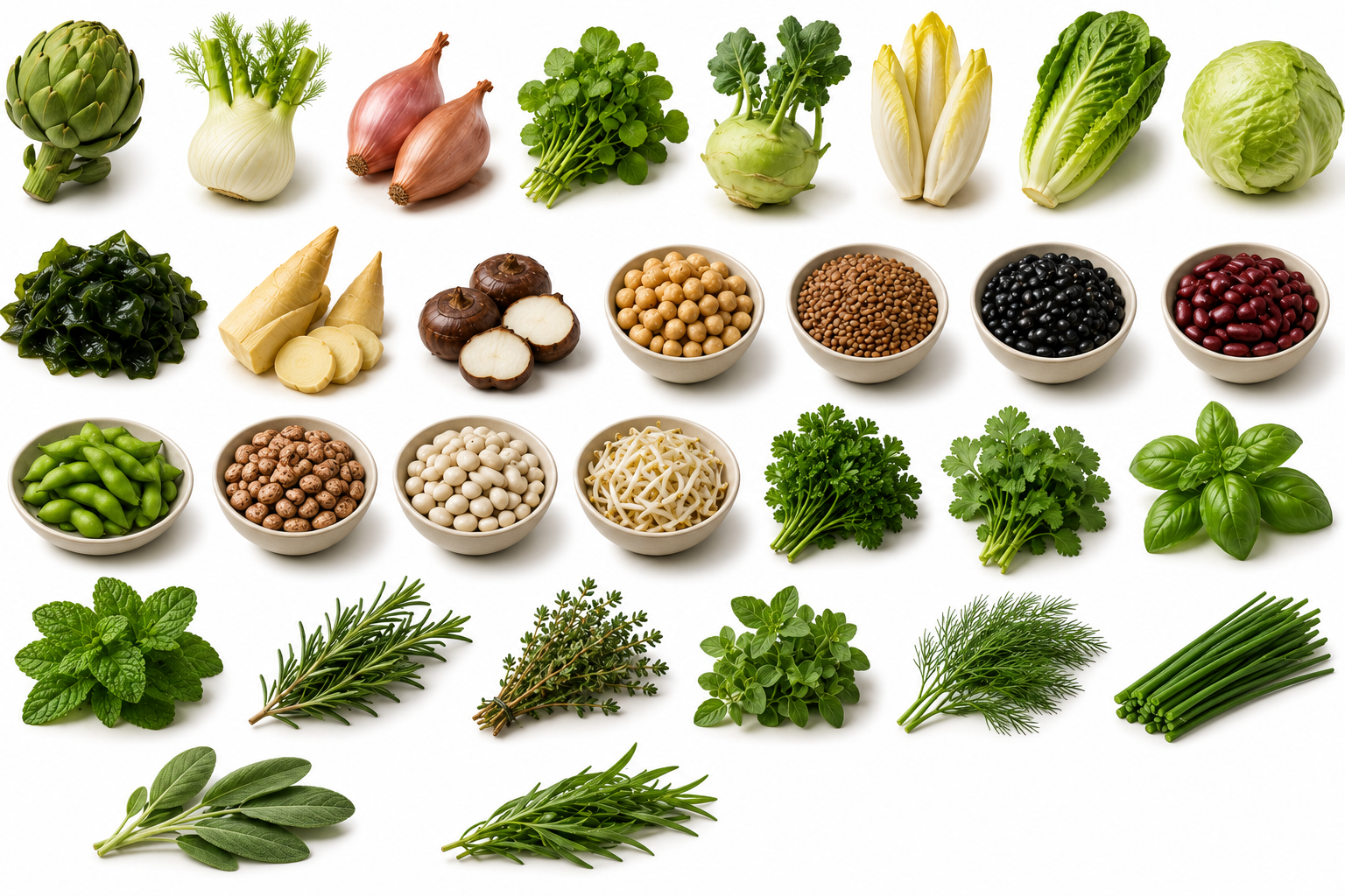 More Vegetables, Legumes, & Cooking Greens — Vegetables