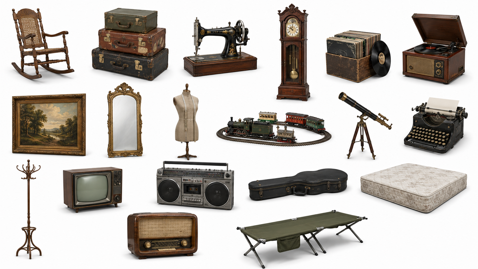 Disused, Vintage & Seasonal Relics — Attic
