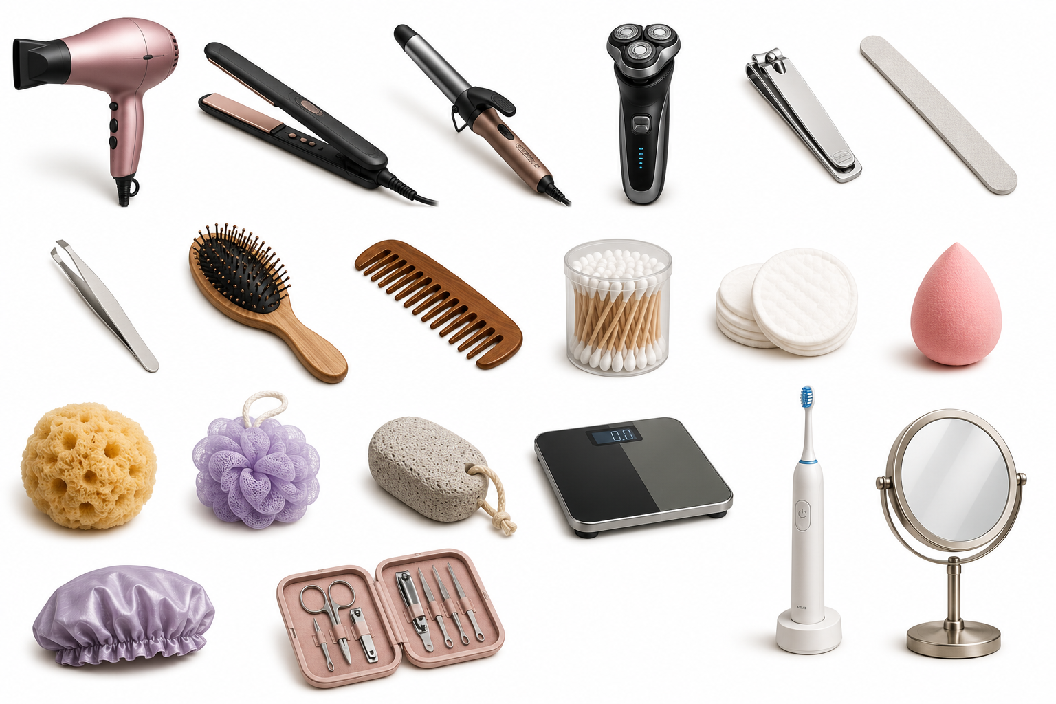 Grooming Tools & Electronics — Bathroom