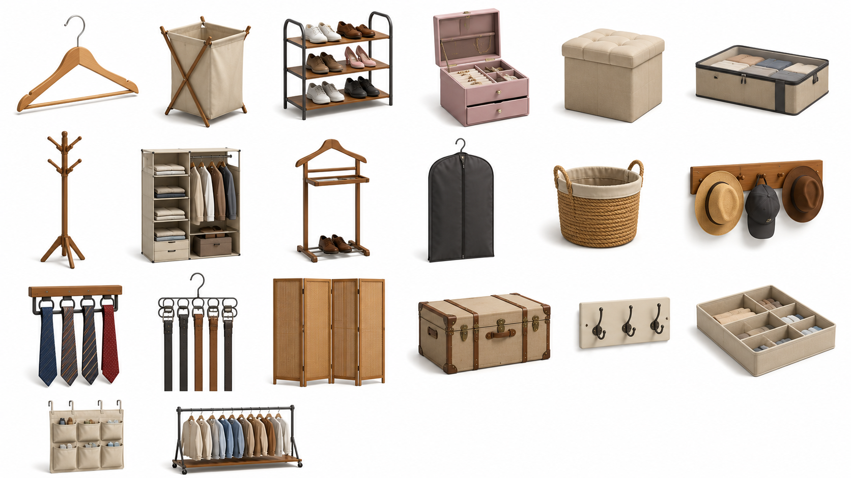 Storage & Organization — Bedroom