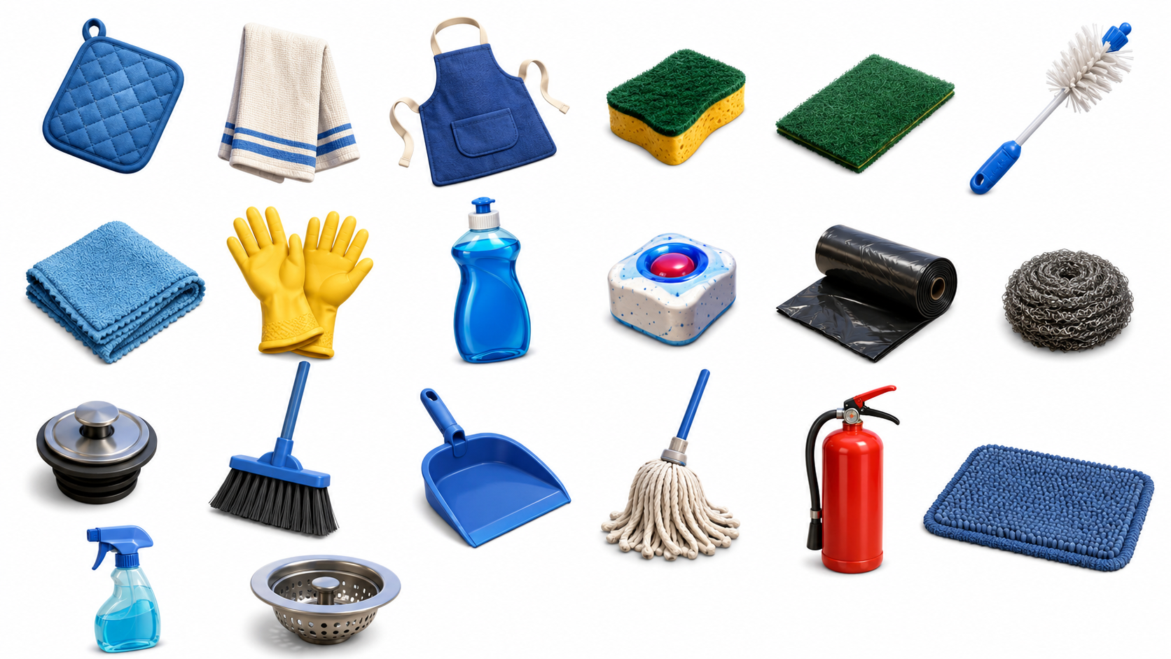 Cleaning, Linens & Maintenance — Kitchen