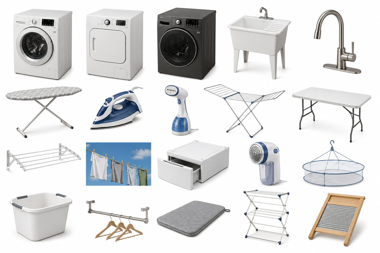 Appliances, Fixtures & Equipment — Laundry Room