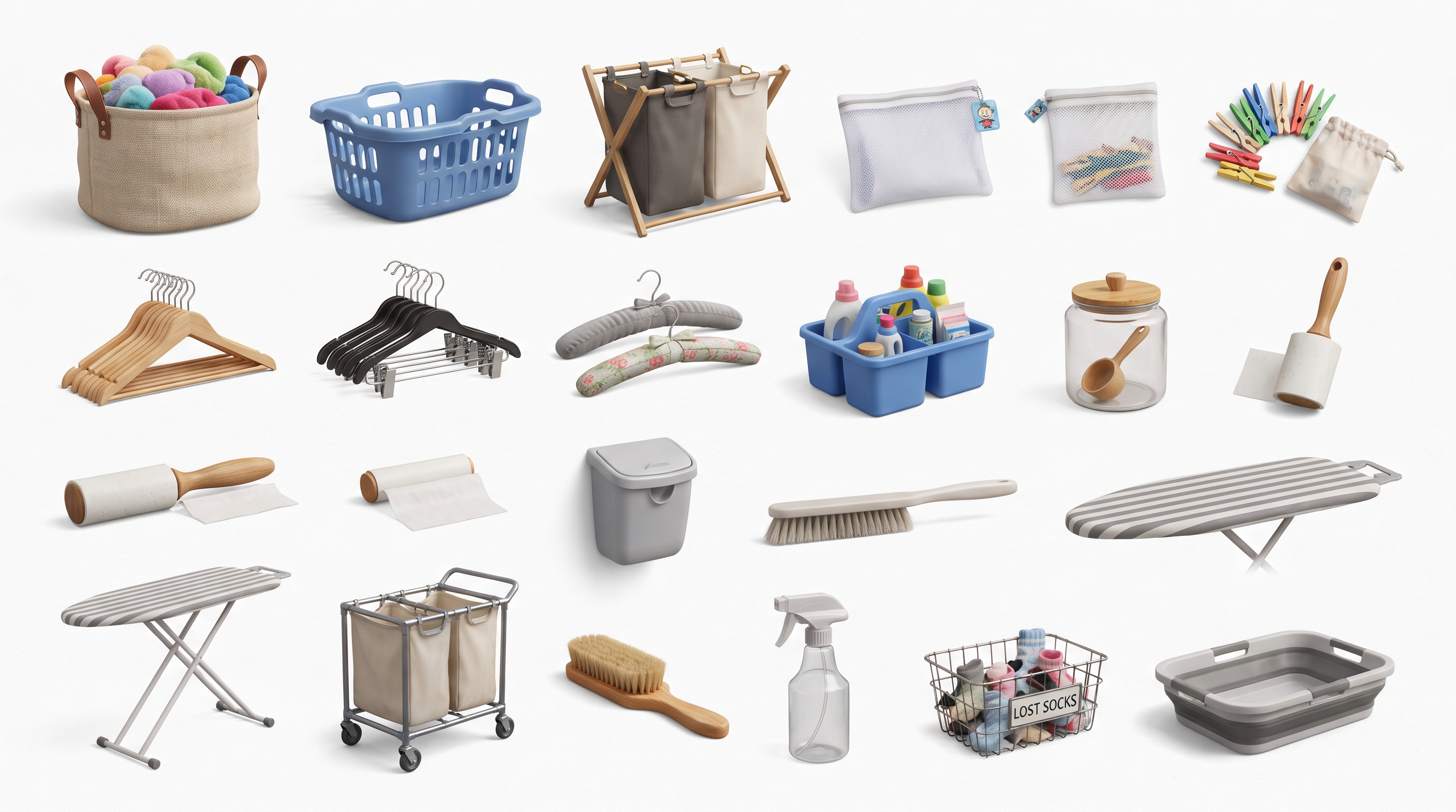 Sorting, Storage & Care Accessories — Laundry Room
