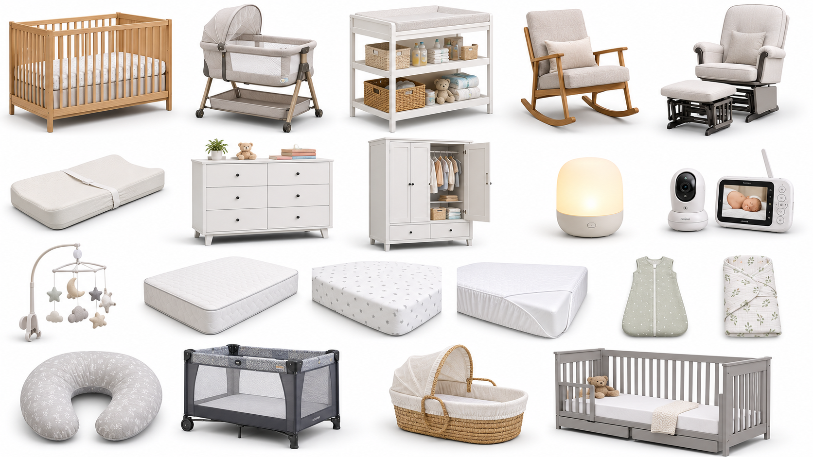 Furniture, Sleep & Nursing Essentials — Nursery