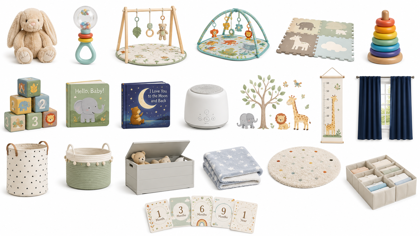 Toys, Comfort & Nursery Decor — Nursery