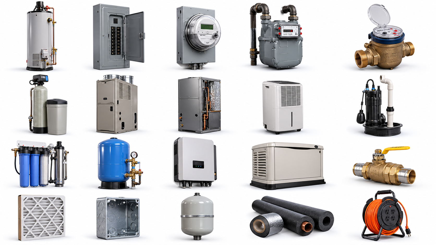 HVAC, Electrical & Plumbing Systems — Utility Room