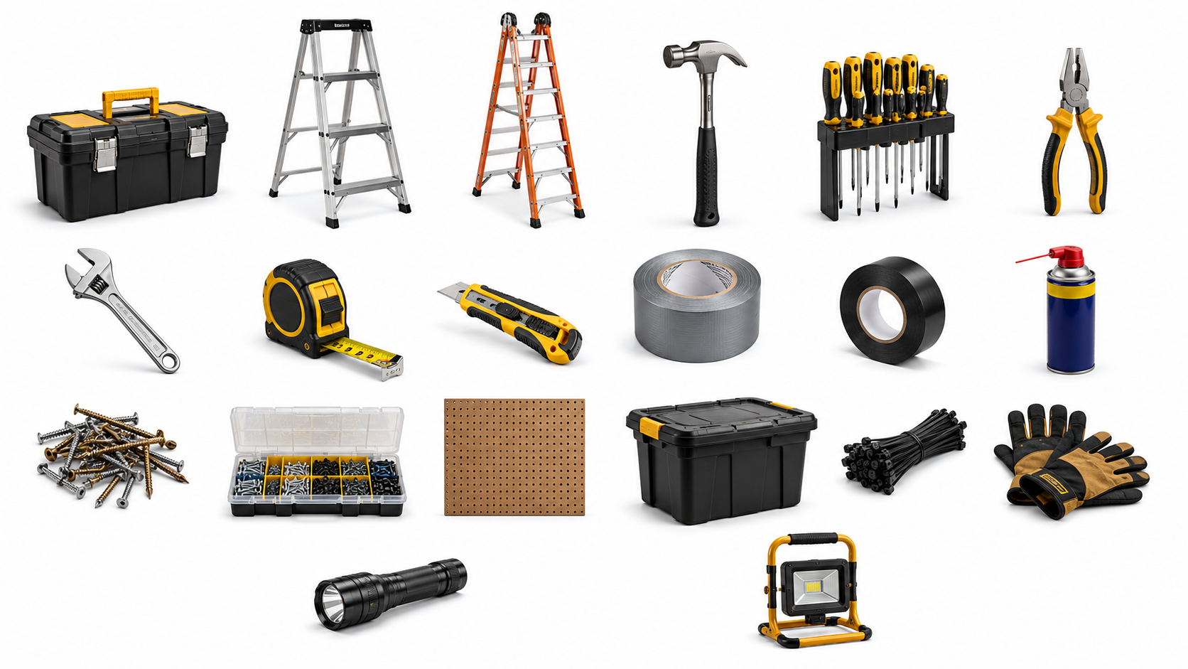Tools, Hardware & General Maintenance — Utility Room