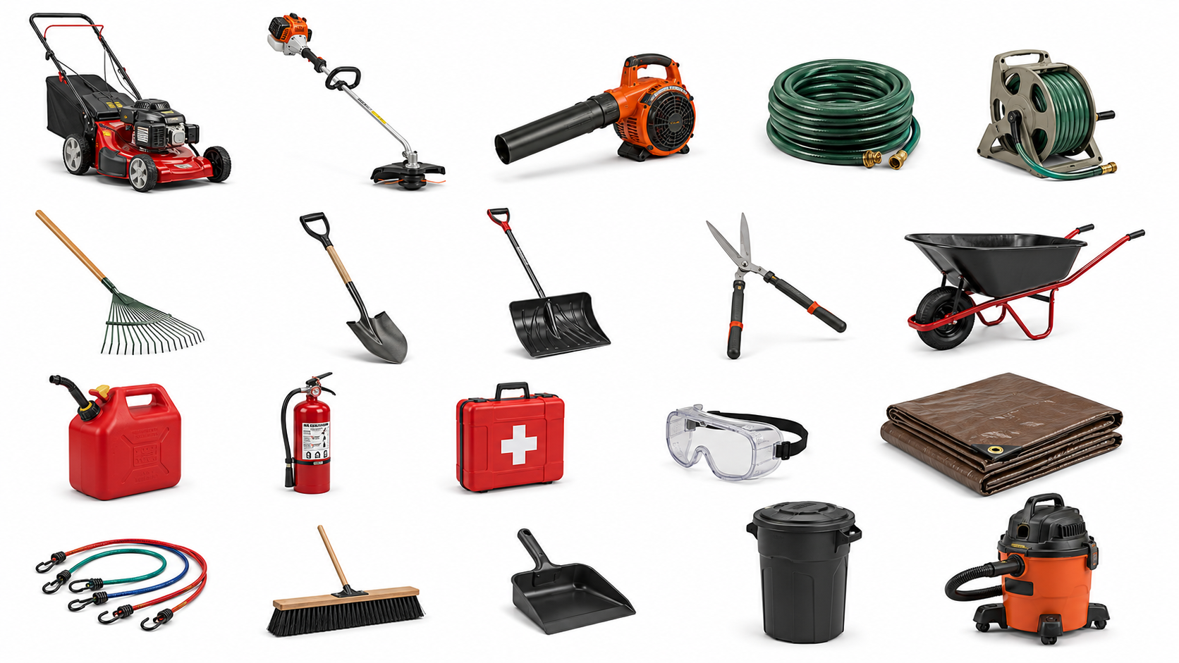 Home & Yard Maintenance Equipment — Utility Room