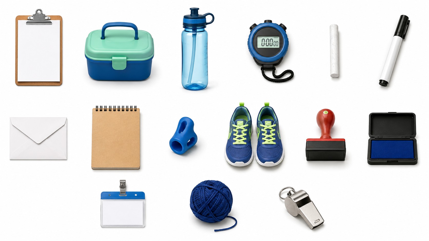 Even more school and personal objects