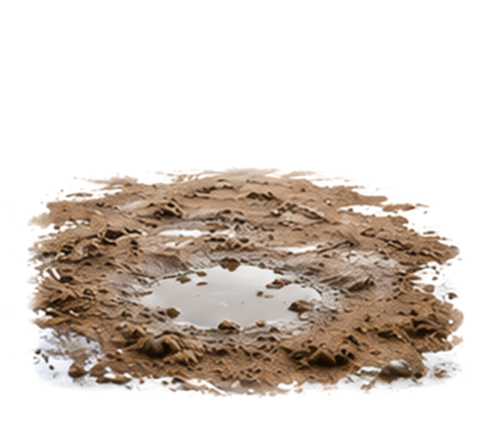 muddy