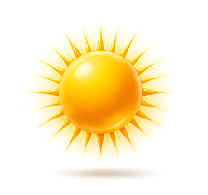 sunny